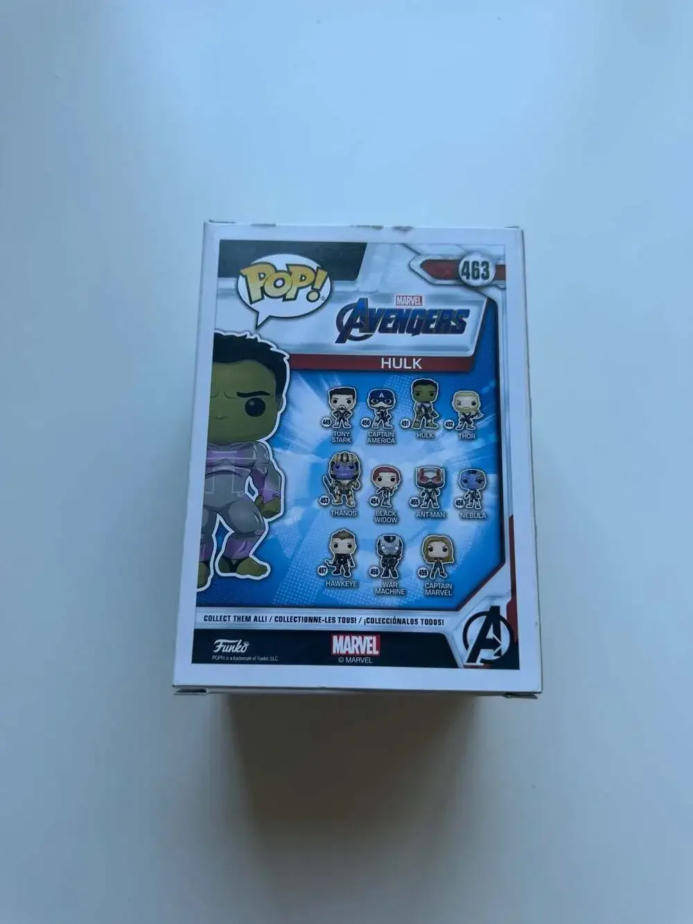 Funko Pop! Marvel Avengers Hulk #463 Vinyl Figure Exclusive